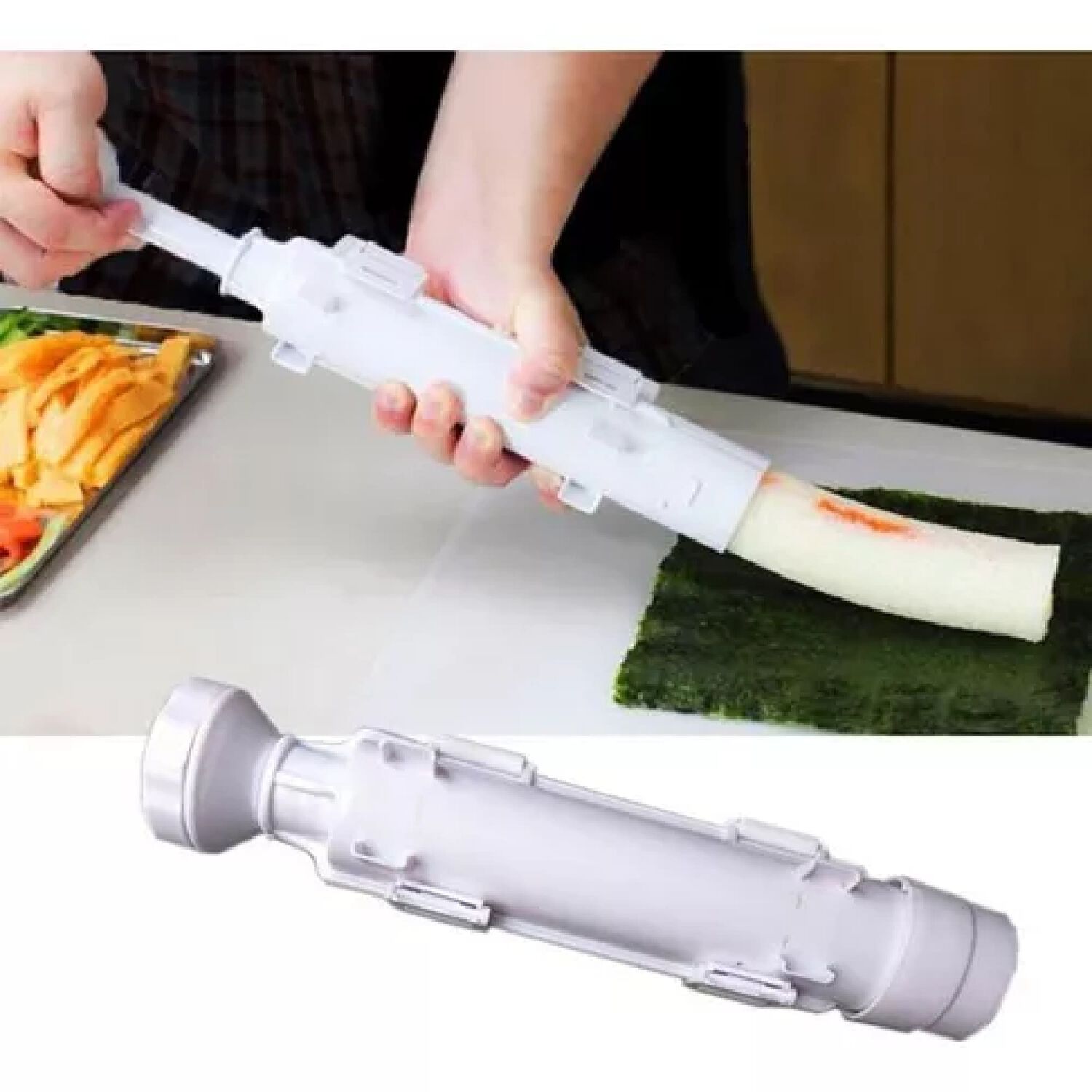 Pack 4 Maquina Para Hacer Sushi Facil Sushi Hand Roll image number 0.0