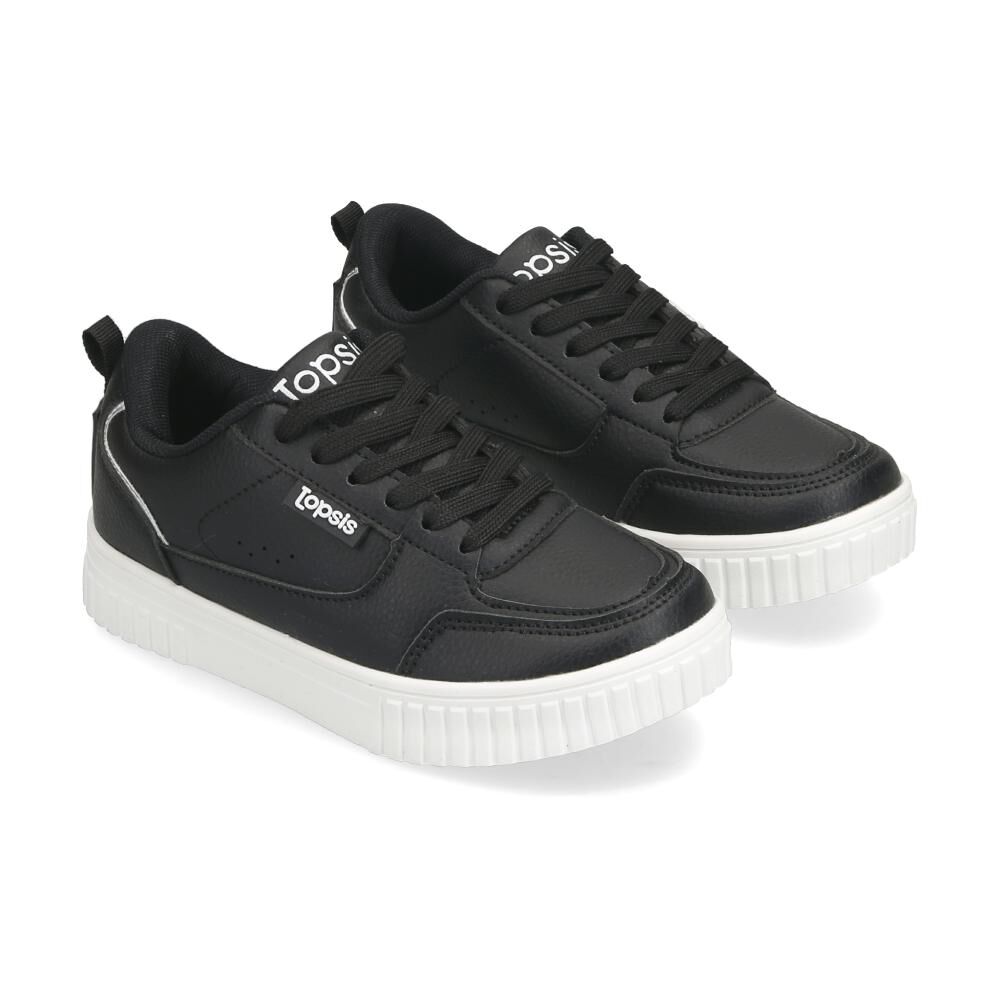 Zapatilla Infantil Niña Topsis Black image number 1.0