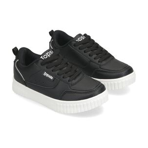 Zapatilla Infantil Niña Topsis Black