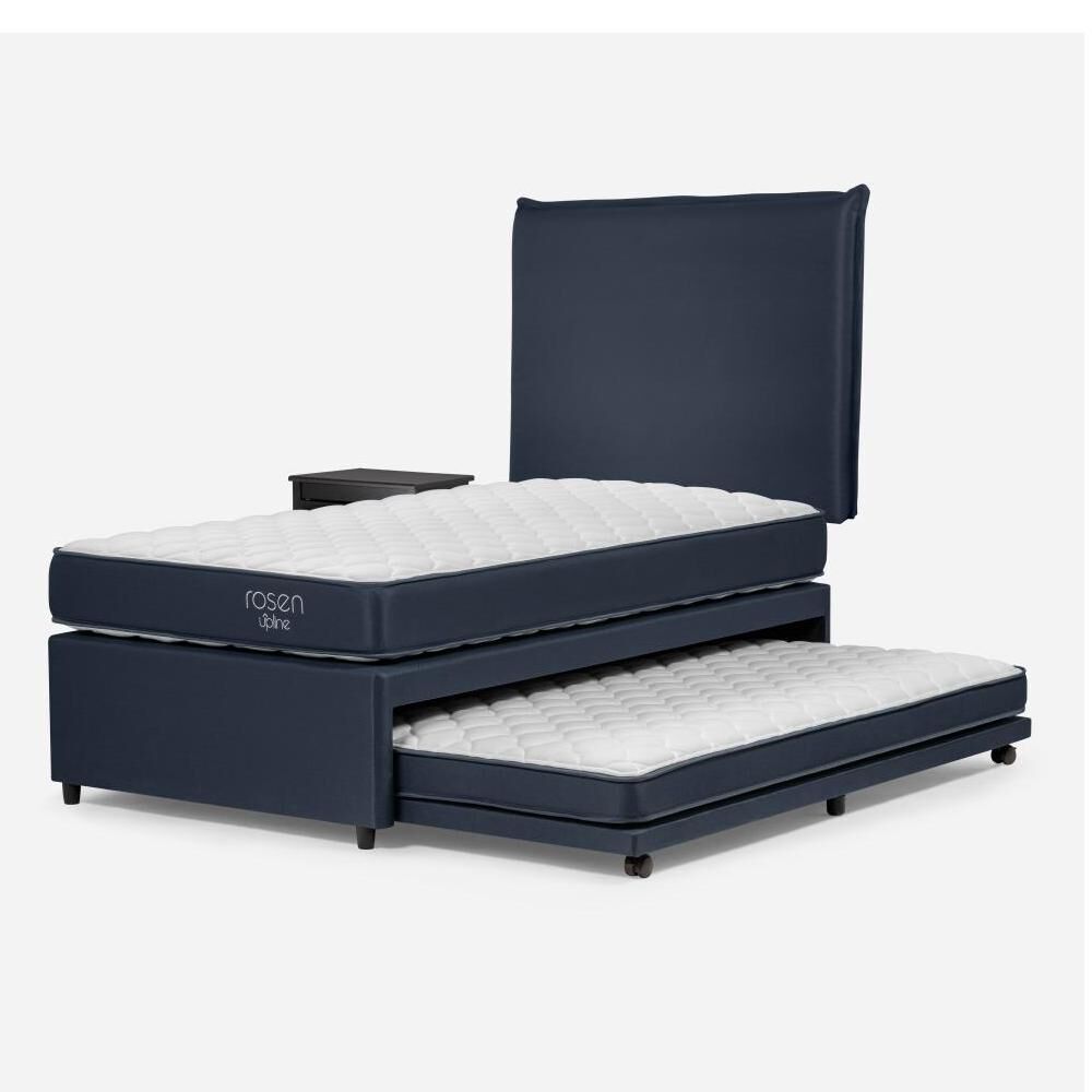 Cama Nido Rosen Upline / 1.5 Plazas / Base Normal + Set De Maderas Maurice image number 5.0