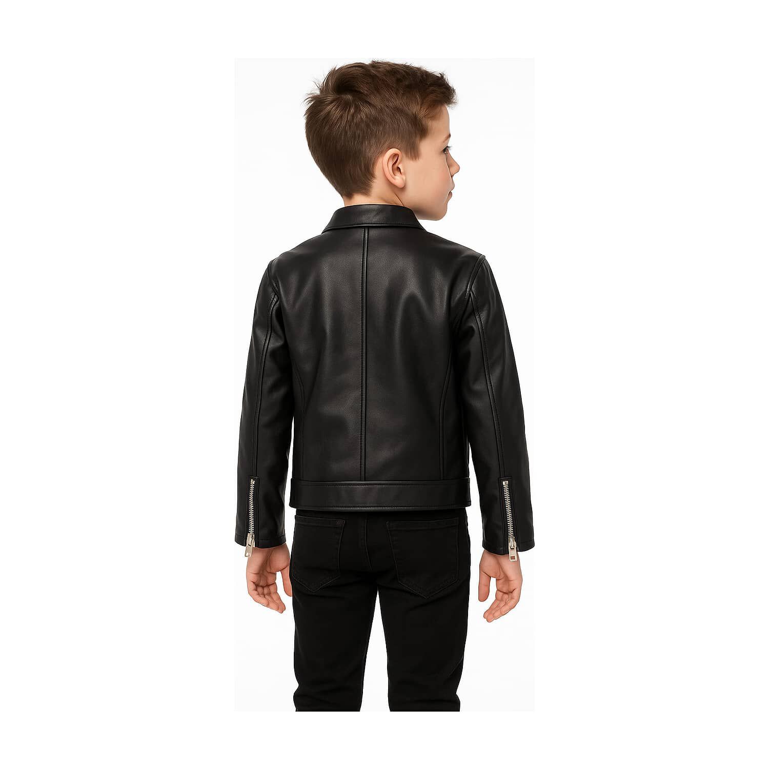 Chaquetas Biker Ecocuero Para Ni&ntilde;os image number 1.0
