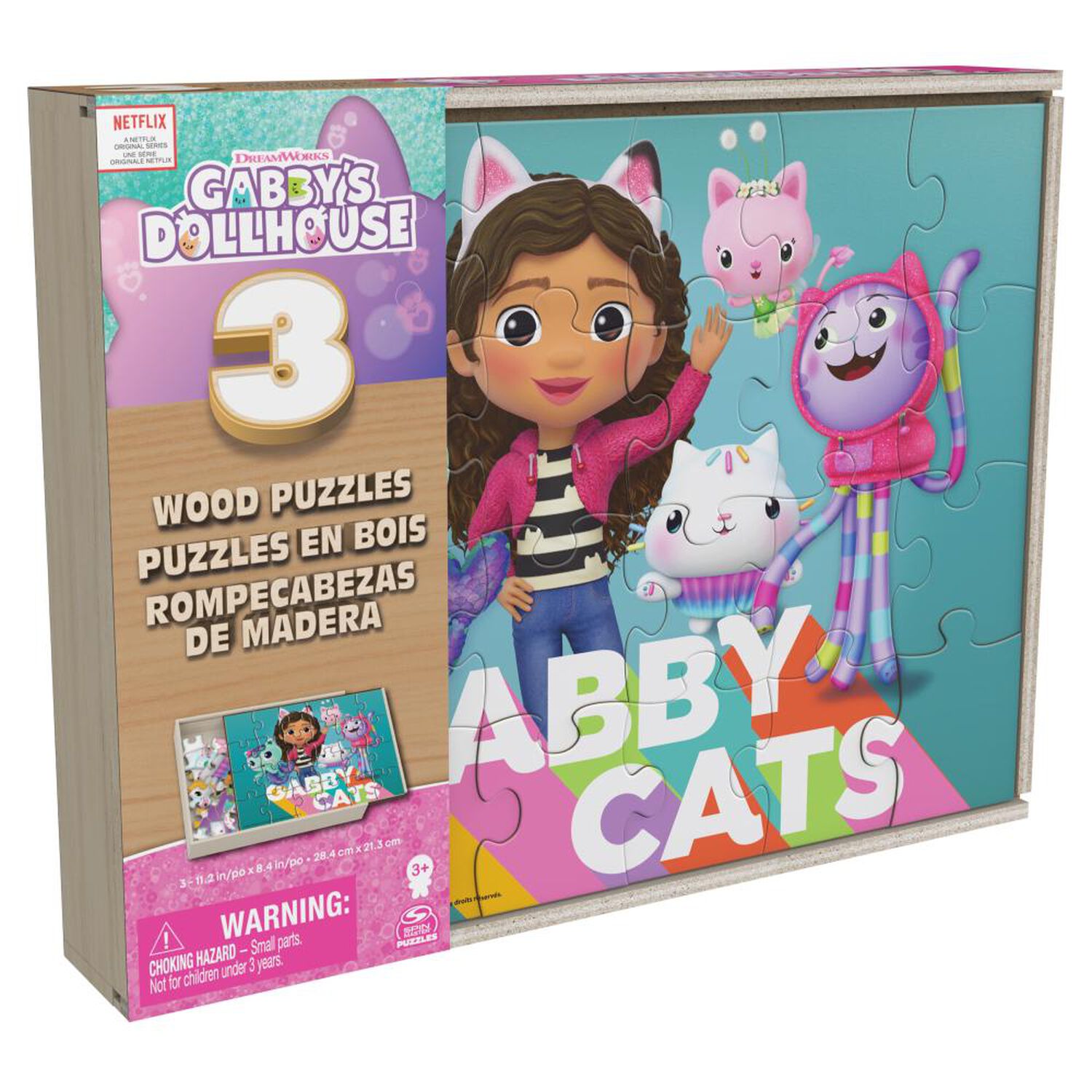 Juego De Mesa Imexporta Puzzle Gabby&rsquo;s Cats image number 2.0
