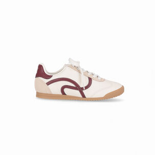 Zapatilla Urbana Mujer Vino/beige Kelly 775 Piccadilly