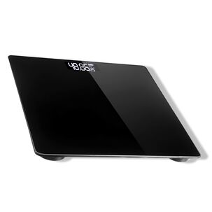 Bascula Digital De Vidrio Templado 180kg Max Black Ws39bk