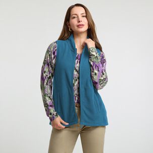 Polerón Regular Sin Manga Cuello Alto Mujer Geeps