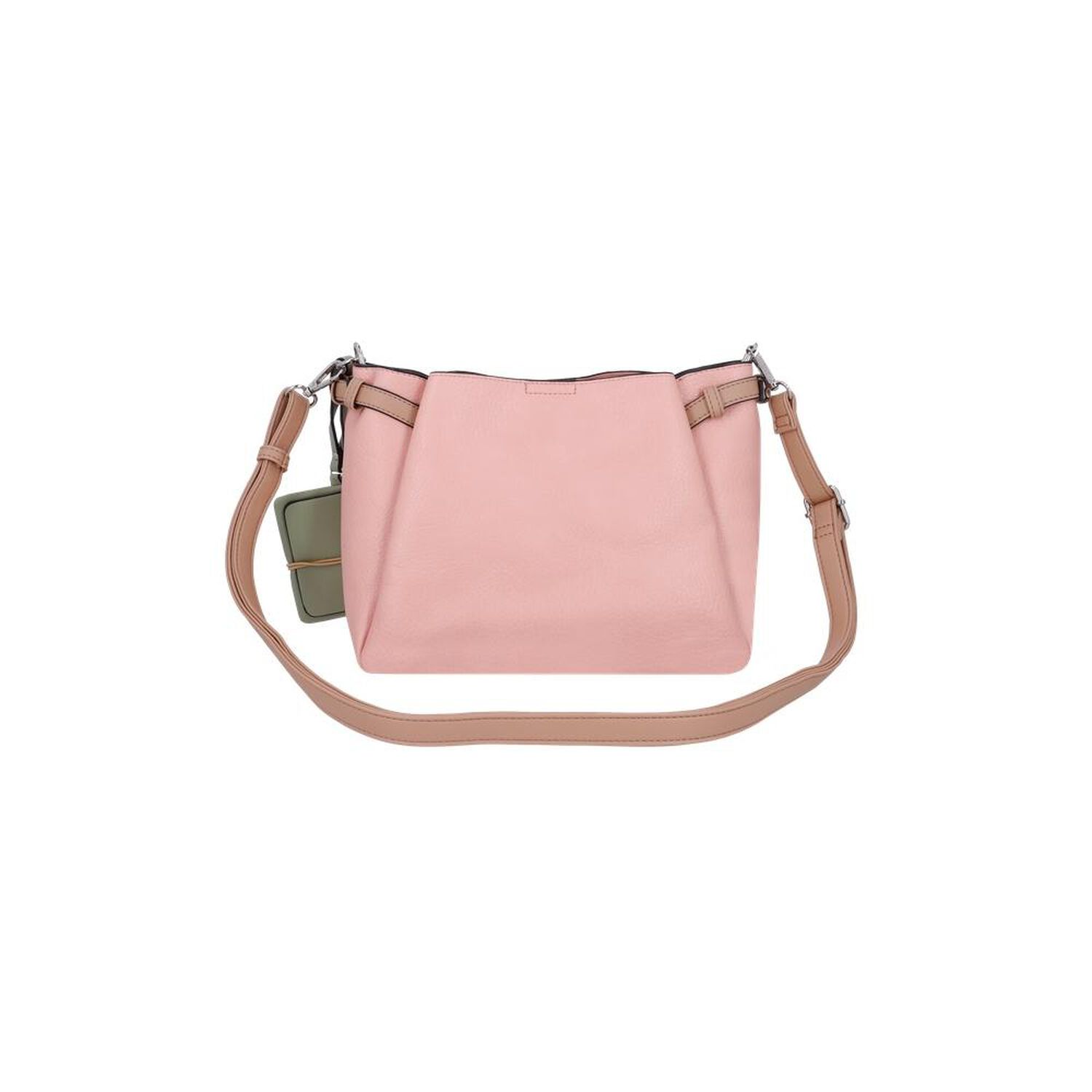 Bandolera Secret Zamora St6 S Rosado image number 2.0