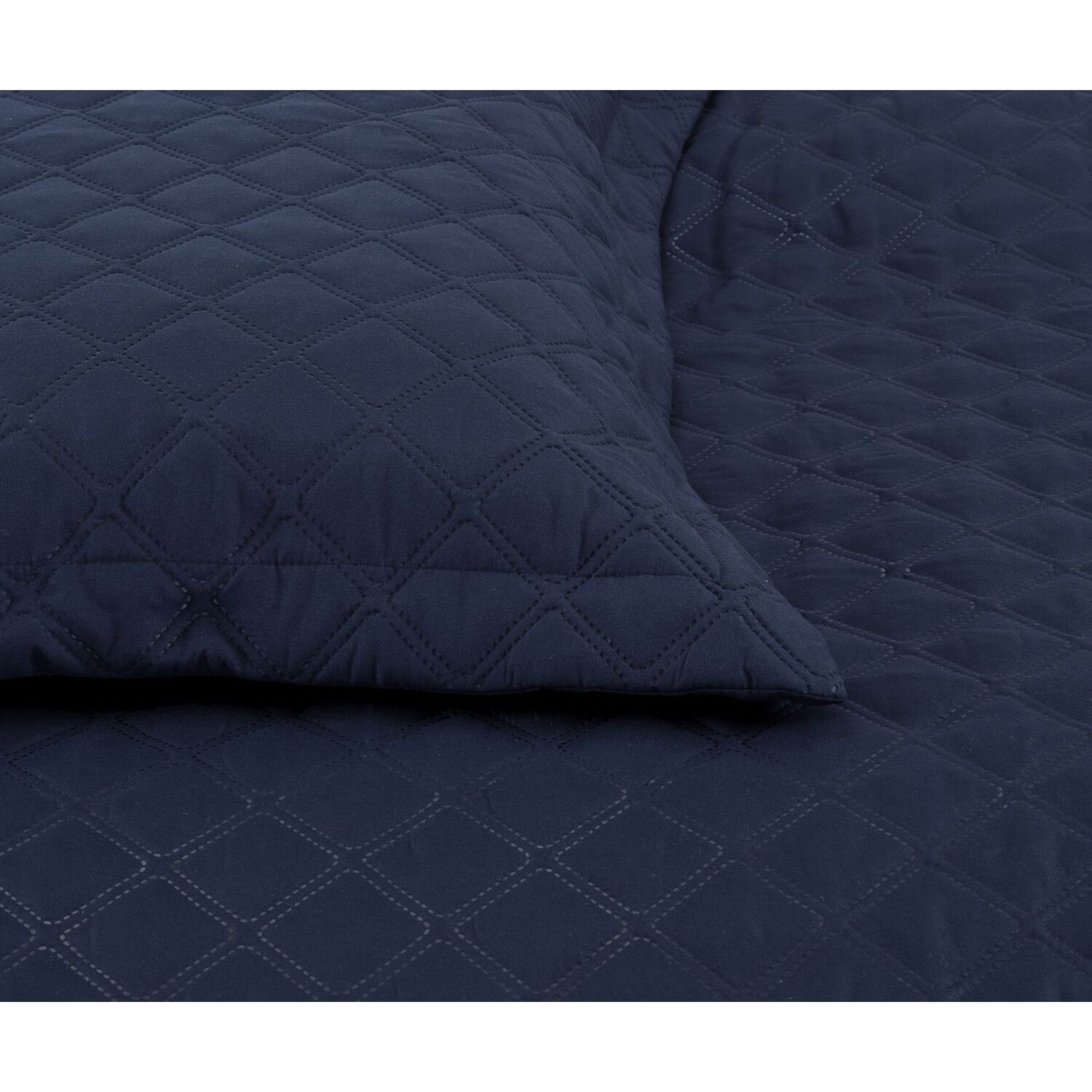 Quilt Andes Liso Azul 2 Plazas image number 3.0