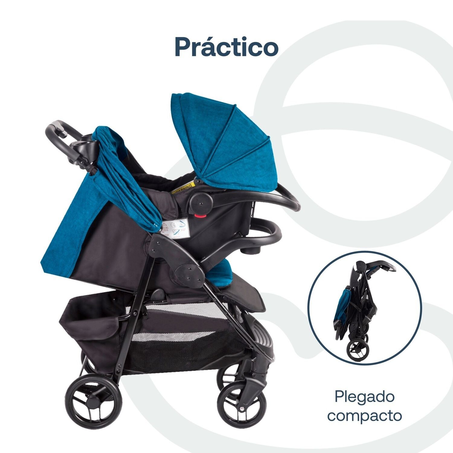 Coche Travel Sienna Azul image number 4.0