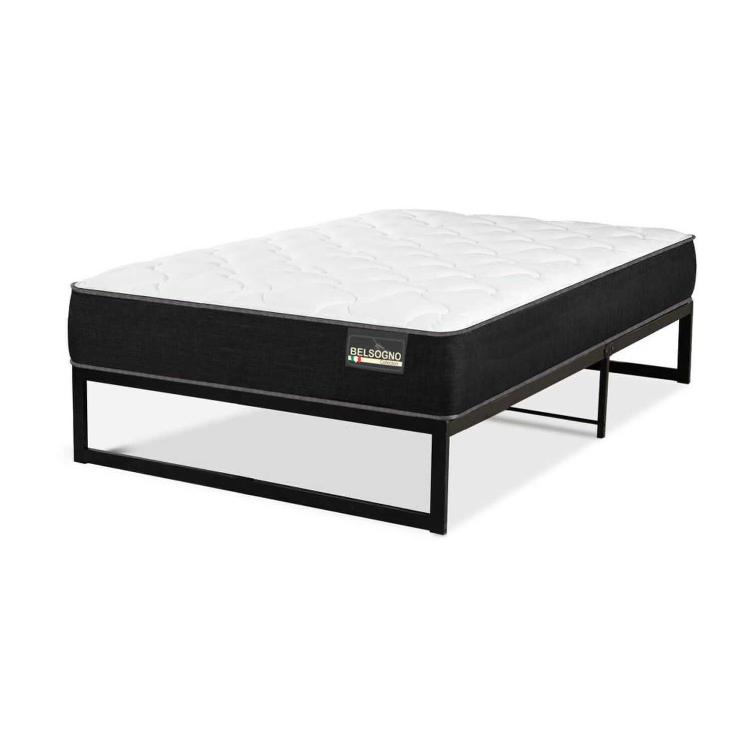 Cama Iron Smart Belsogno Plus / 1.5 Plazas / Base Normal image number 1.0