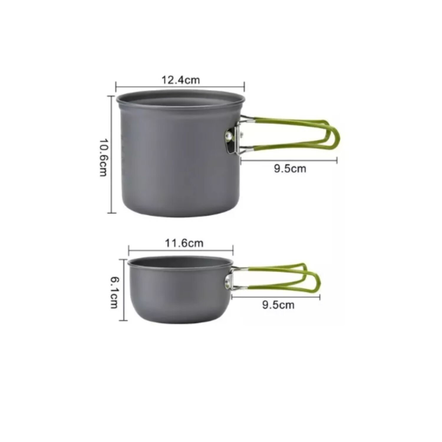 Set Ollas Camping Con Cocinilla Cubiertos 7 Piezas Acampada image number 6.0
