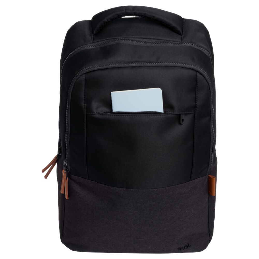 Mochila De Notebook Trust Lisboa 16" 23l Ultra Ligera Black image number 4.0