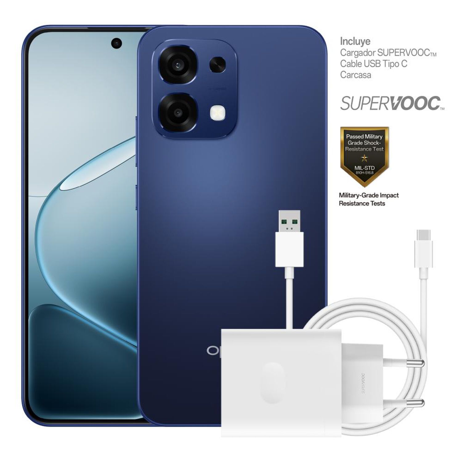 Smartphone Oppo A6 Pro / 5G / 256 GB / Azul / Liberado image number 0.0