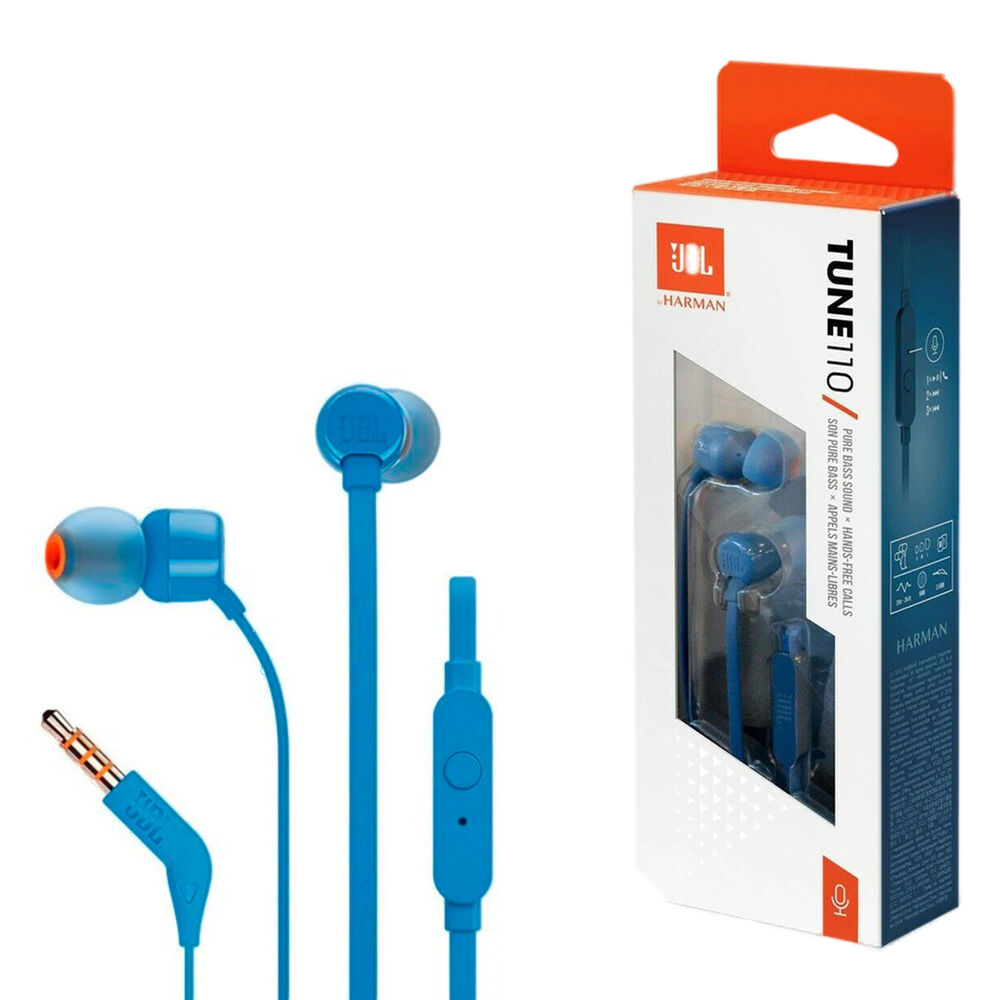 Audifonos Jbl Tune110 Conector 3.5mm Manos Libres In-ear image number 0.0