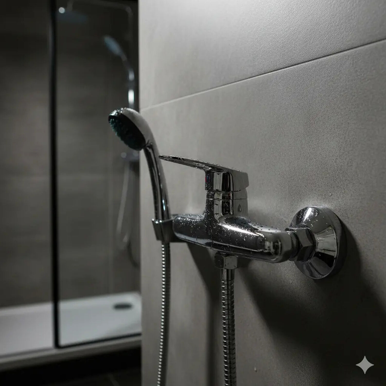 Monomando Llave Grifo Para Ducha Modelo Cincinnati Pmb Color Cromo image number 3.0
