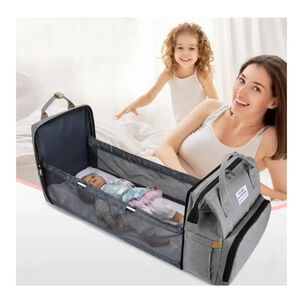 Pañalera Morral Tipo Cuna Multifuncional Para Bebé