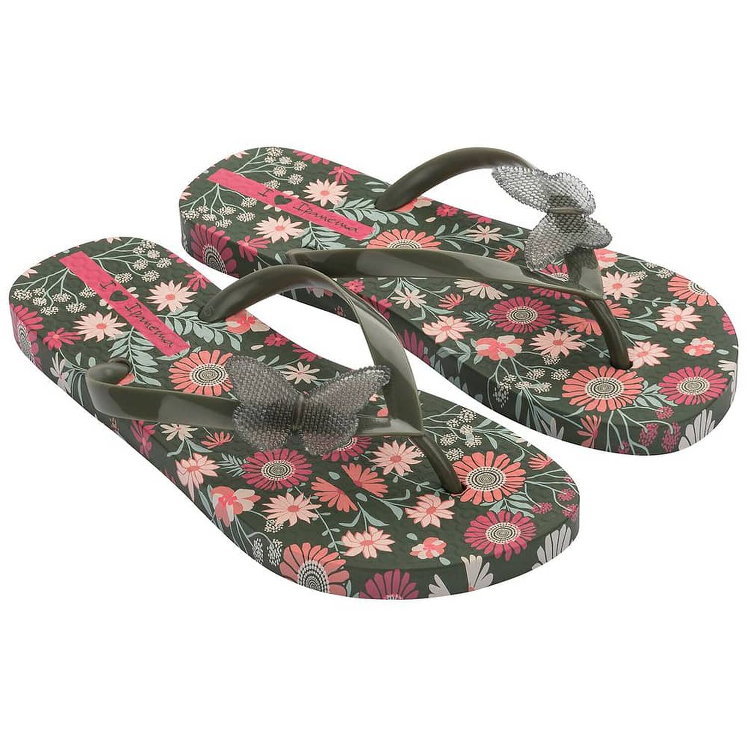 Sandalia Mujer Verde Belle Floral 114 Ipanema image number 0.0