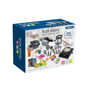 Cocina Juguete Cocinita Infantil Luz Sonido 36 Piezas Juego