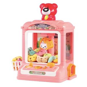 M&aacute;quina De Juguete De Garra Atrapa Mu&ntilde;eco Con Luces Y Sonido