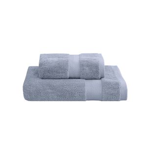 Juego Toalla Andes 2 Piezas 600 Gr Gris