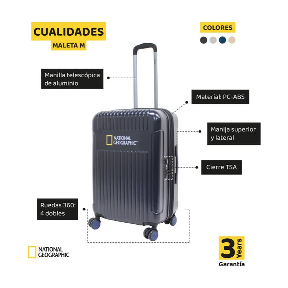 Maleta (m) 85lt National Geographic Silver Transit image number 2.0
