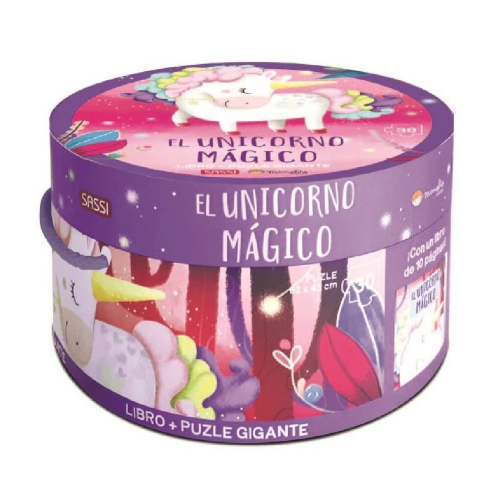 Libro Y Puzzle Unicornio Magico image number 0.0