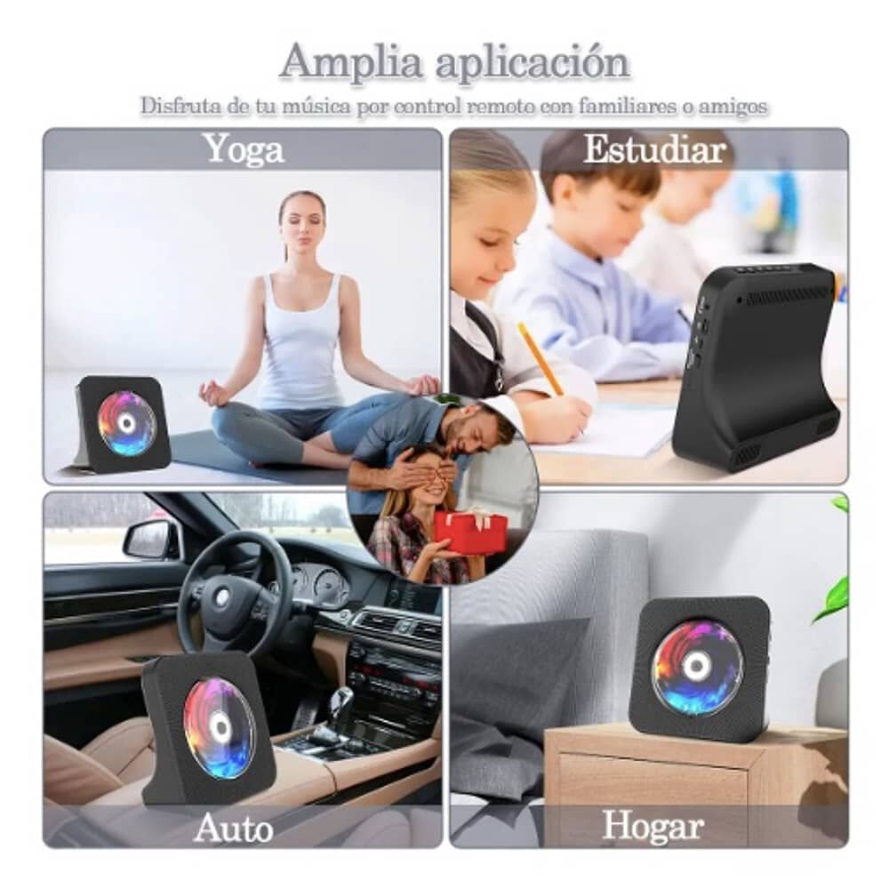 Reproductor Bluetooth De Cd Port&aacute;til image number 5.0