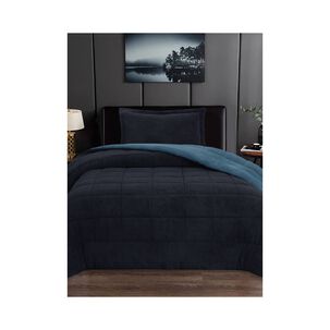 Plumon Andes Sherpa Bicolor Azul 1.5 Pl