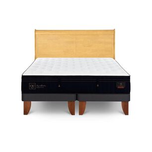 Cama Europea Cic Linea Premium / King / Base Dividida + Respaldo