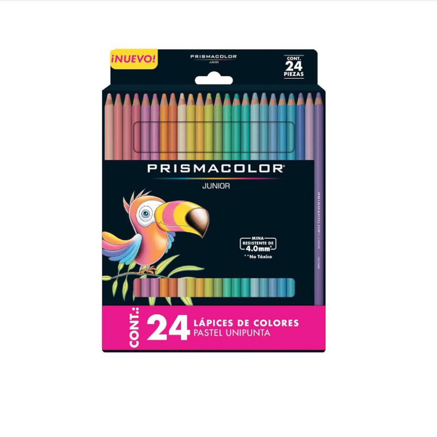 L&aacute;pices De 24 Colores Prismacolor Jr. image number 0.0
