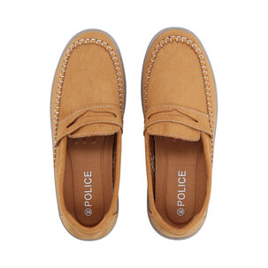 Mocas&iacute;n Mujer Camel Sole Police