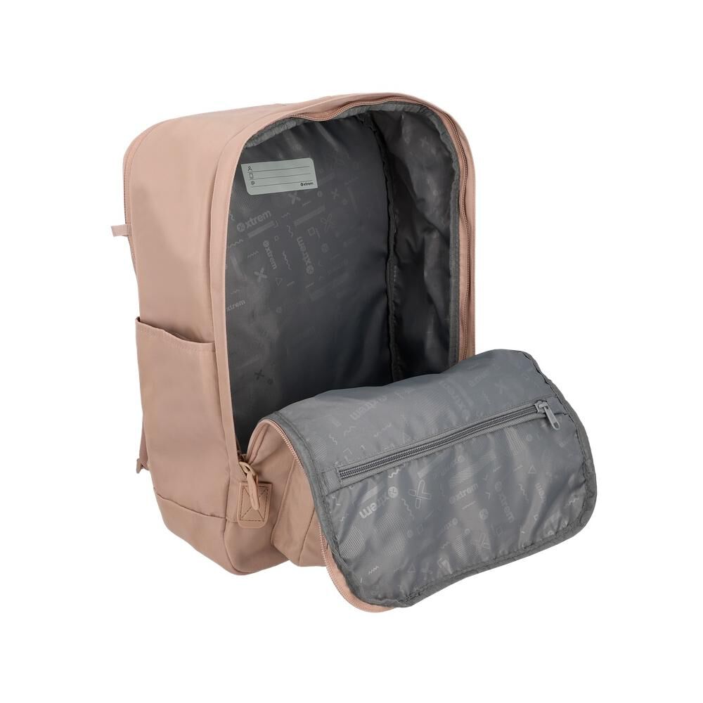 Mochila Notebook Xtrem Portland 6xt Beige 16" image number 6.0