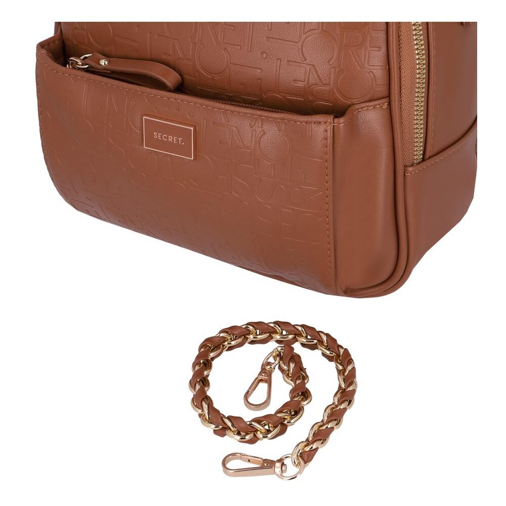 Mochila Secret Amberes St6 S Caf&eacute; image number 5.0