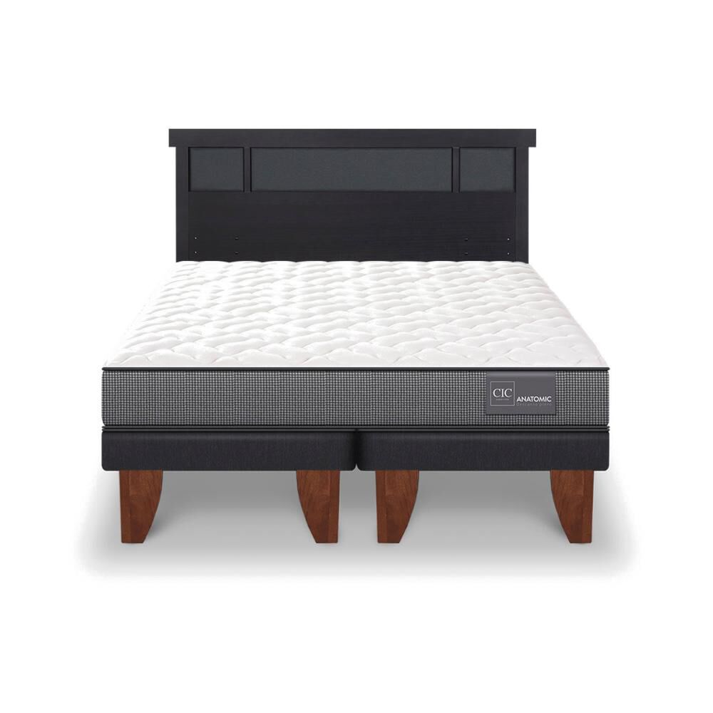 Cama Europea Cic Anatomic / King / Base Dividida + Respaldo image number 0.0