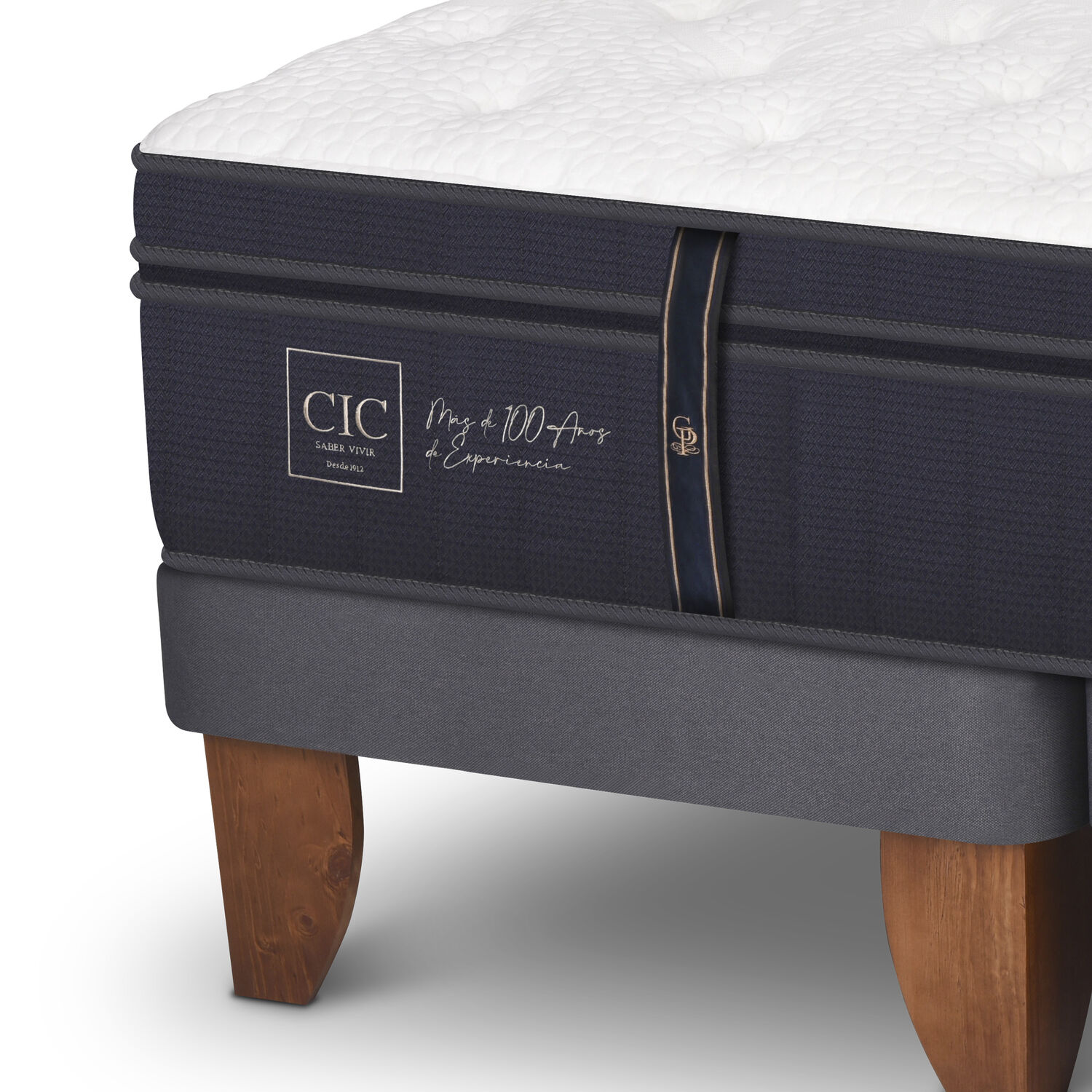 Cama Europea Cic Rodano / King / Base Dividida + Respaldo image number 2.0