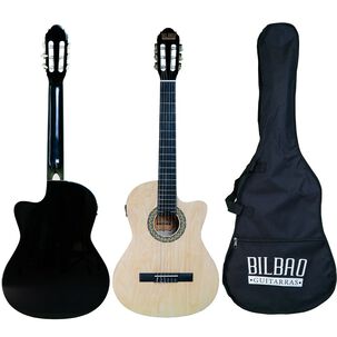 Guitarra Electroacústica Bilbao Bil-600ce-nt + Funda