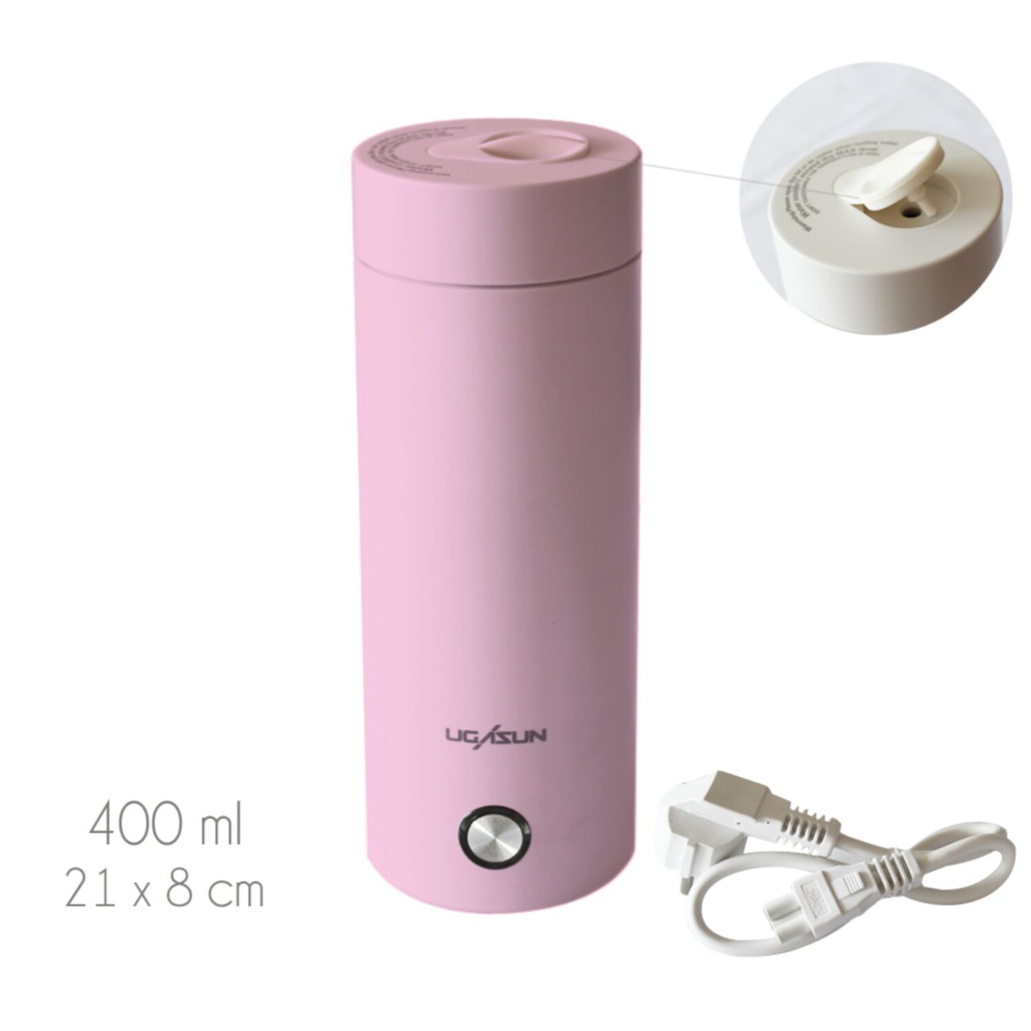 Termo Hervidor Portatil Rosado image number 0.0