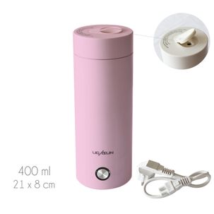 Termo Hervidor Portatil Rosado