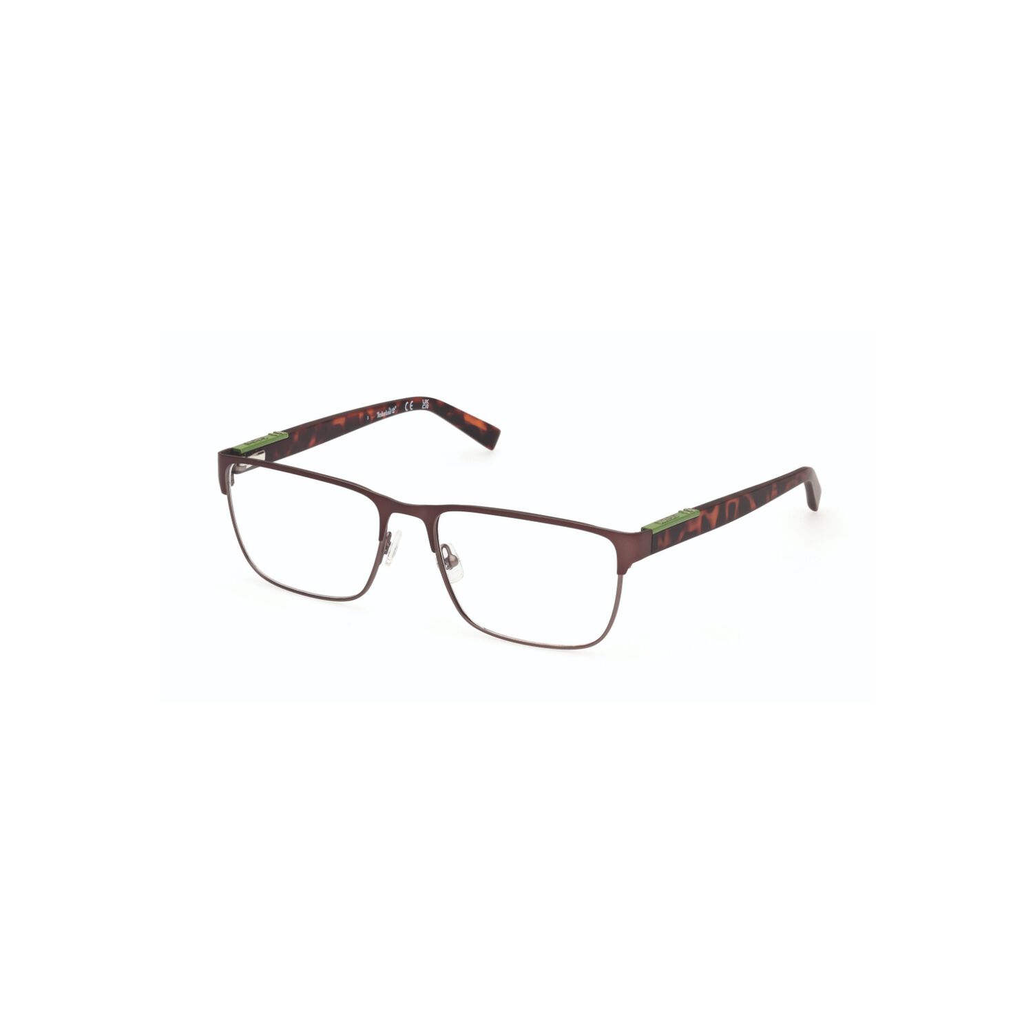 Lentes &Oacute;pticos Marr&oacute;n Mate Timberland image number 1.0