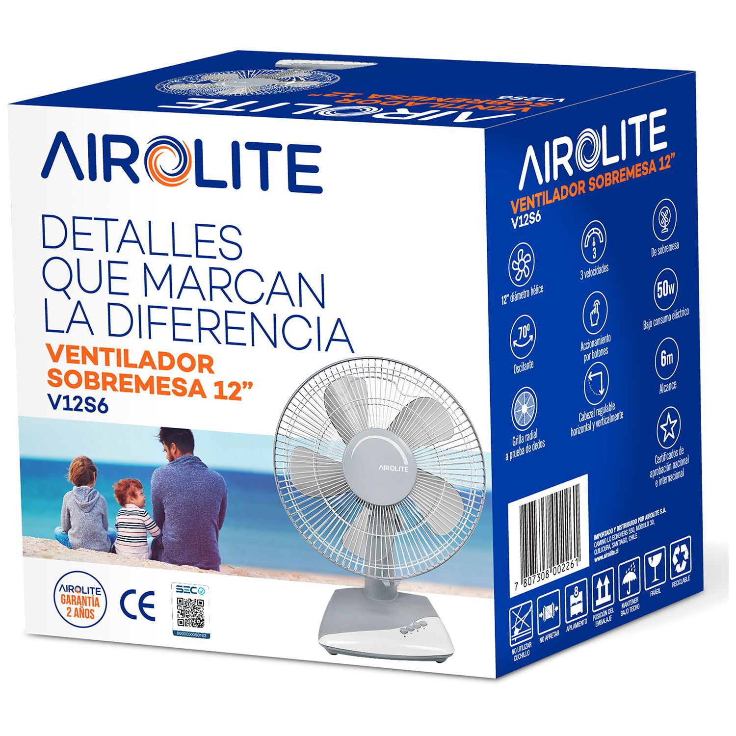 Ventilador Airolite V12s6 image number 8.0