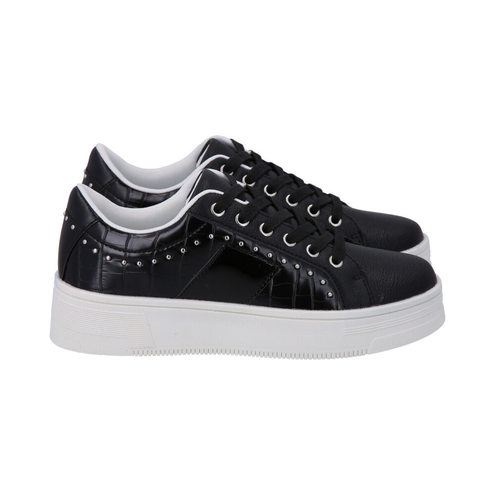 Zapatilla Urbana Mujer Negro Haus Police image number 2.0