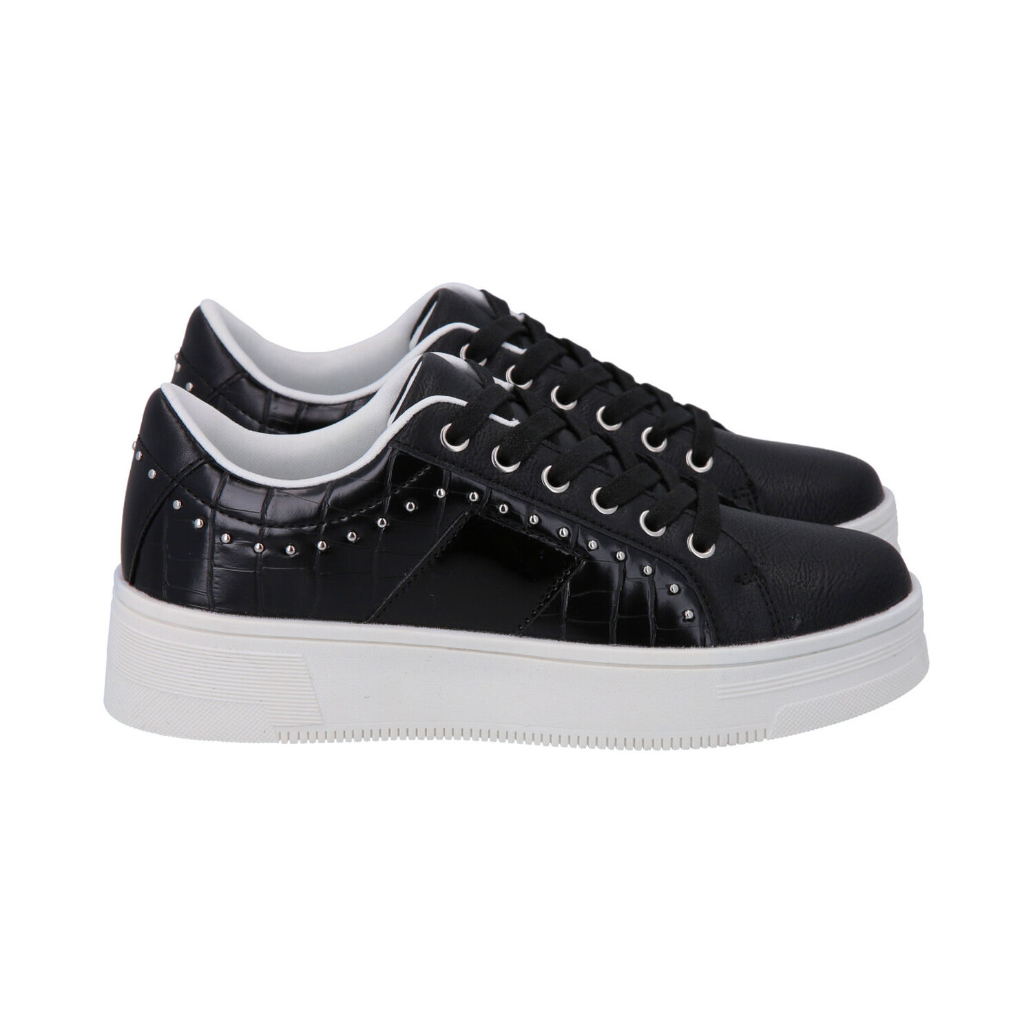 Zapatilla Urbana Mujer Negro Haus Police image number 2.0