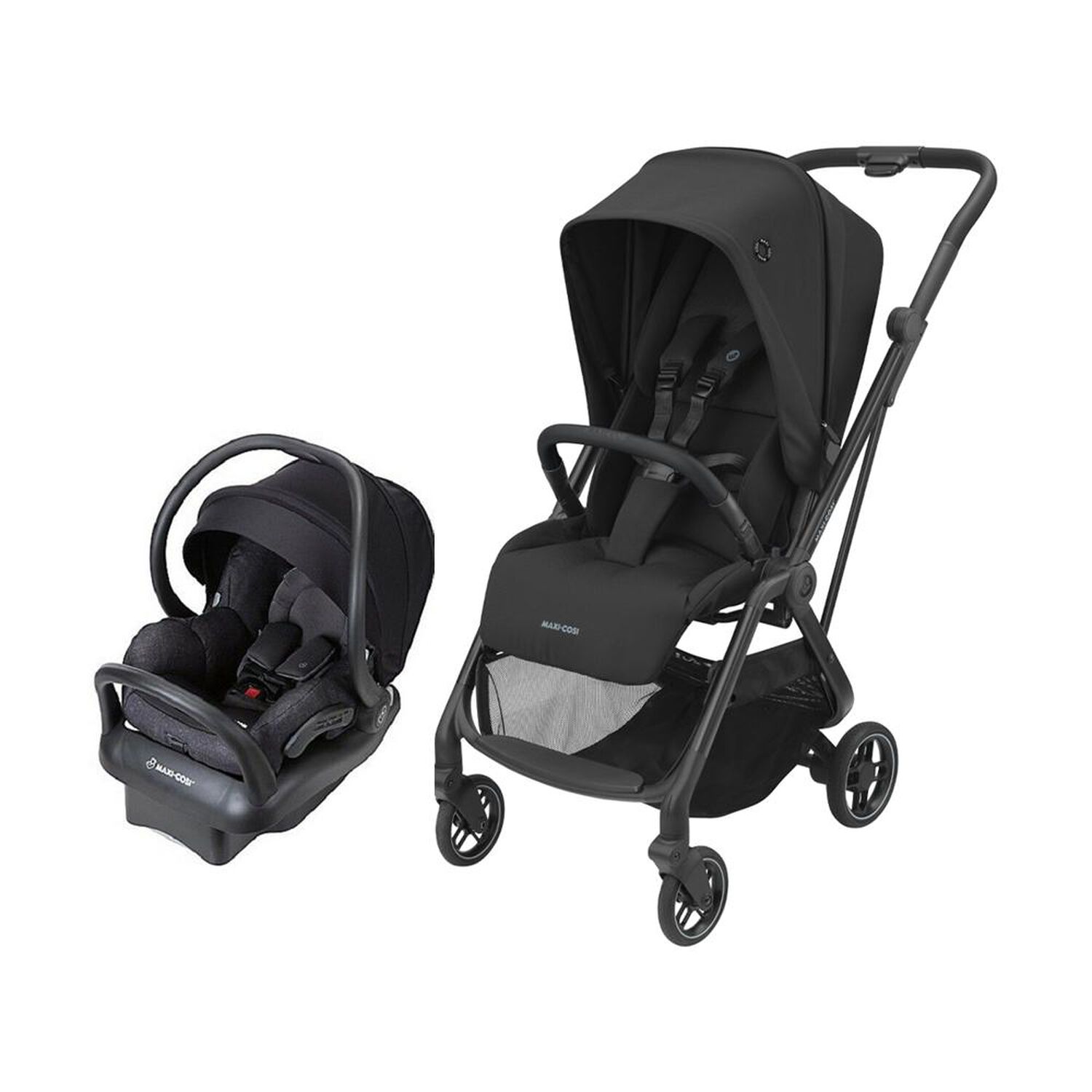 Coche Travel System Leona Essential Black Maxi-cosi image number 0.0