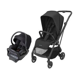 Coche Travel System Leona Essential Black Maxi-cosi