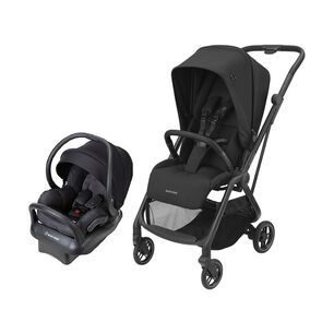 Coche Travel System Leona Essential Black Maxi-cosi