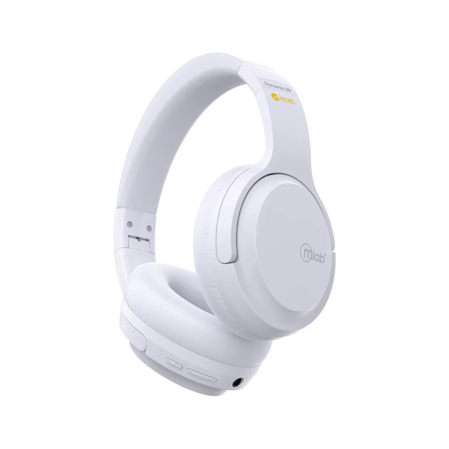 Audifonos Bluetooth Overear Blanco Dynamic Stop Noise Mlab image number 1.0