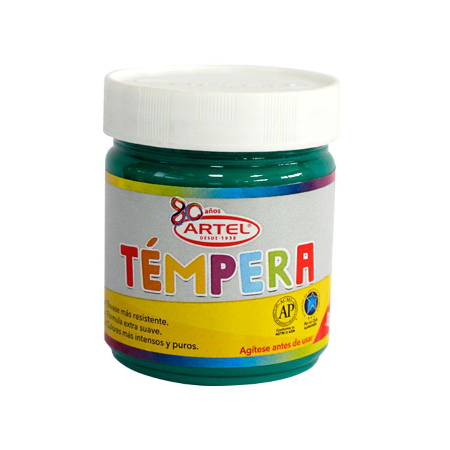 Frasco 100ml Tempera Verde Oscuro 54 image number 0.0