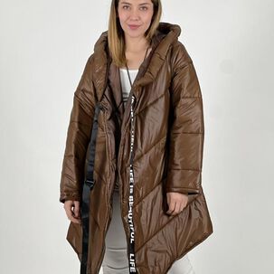 Parka Italiana Cruzada Con Amarre