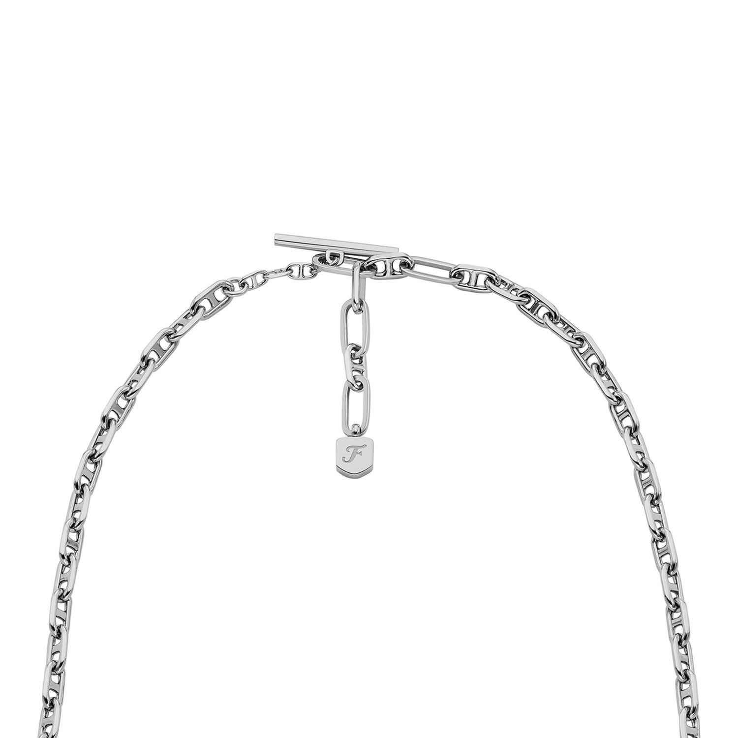 Collar Fossil Ja7243040 Plateado Mujer image number 2.0