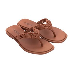 Sandalia Mujer Marr&oacute;n Eco 375 Grendha
