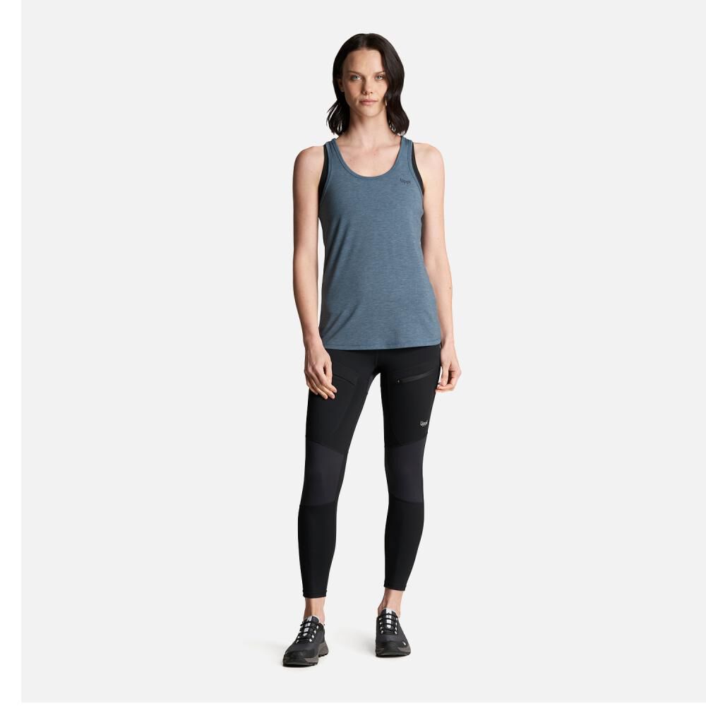 Polera Deportiva Sin Mangas Mujer Summit Uv-stop Tank Lippi image number 4.0